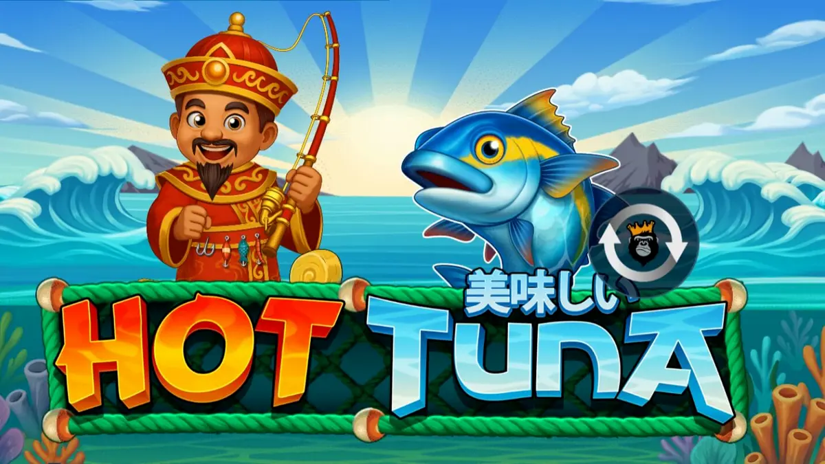 Tampilan visual slot Hot Tuna dengan tema nelayan Asia